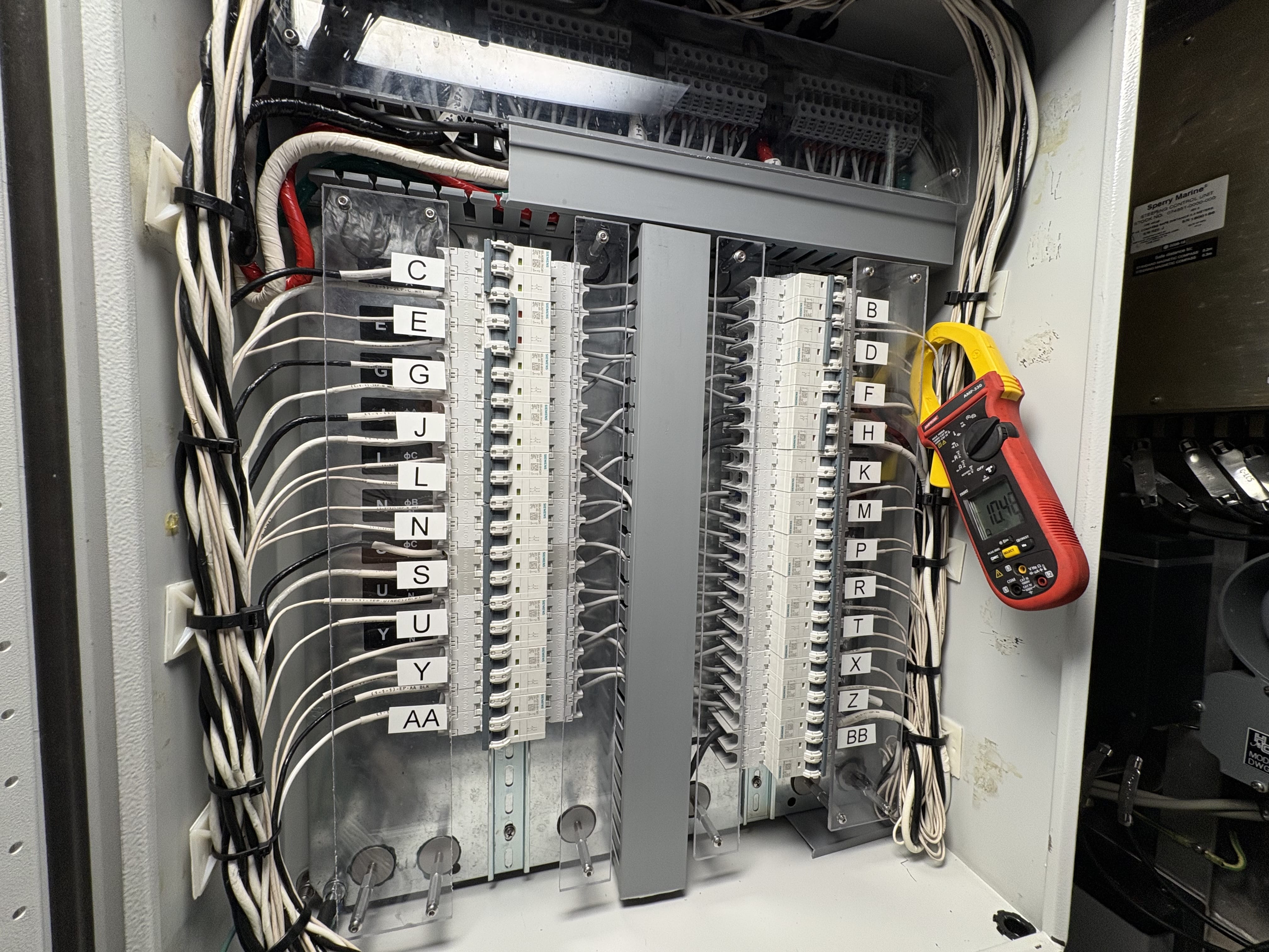 Electrical panel work